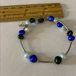 Vantel seaside bracelet with white pearl
